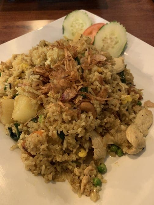Pineapple Fried Rice.