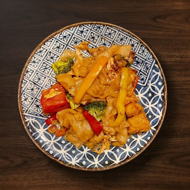 Pad Khee Maow (Drunken Noodle).